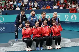 巴黎奥运会丨乒乓球——女团：中国队夺冠(10)图片