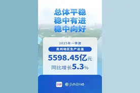 贵州省2025年一季度经济运行总体平稳图片