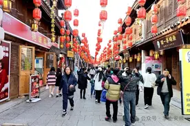 【新春走基层】古城老街年味浓图片