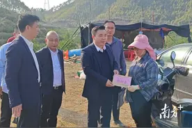 驻陆丰博美镇工作队新春送暖，筹集超11万元慰问金关爱困难群众图片