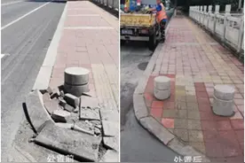 文明青岛随手拍｜缘石坡道“破相了”，上传报料快“整容”！“随手拍”守护市民出行安全图片