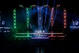 欧美艺人回归中国演出市场！西城男孩上海震撼开唱图片