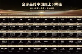 156个国际品牌上榜“全球品牌中国线上500强”图片