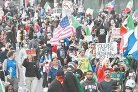 大规模逮捕仍在继续！骚乱蔓延，洛杉矶宣布市中心部分宵禁图片