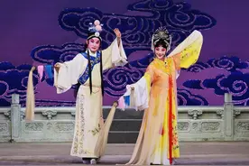 北京京剧院优秀青年张派青衣王茜携《牛郎织女》奉献七夕祝福图片