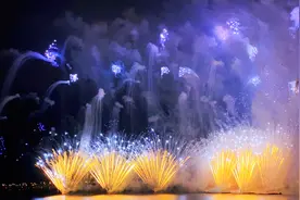 7.38万人汇聚临港新片区，上海浦东警方护航滴水湖烟花秀图片