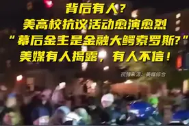 新“爆料”？美媒：金融大鳄索罗斯及其追随者在资助煽动美高校反以色列抗议图片