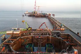 建成后将创多项世界纪录！杭州湾跨海铁路桥有新进展图片