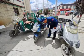 山南市措美消防多措并举推进电动自行车领域项整治工作图片