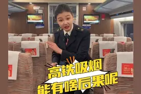 秀我中国｜在高铁上吸烟有啥后果？图片