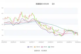 陕建股份：2024年上半年净利润同比下降26.23% 拟10派0.5元图片