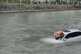 激流中砸车救人的成都师兄，是他们！一个说自己“拳头硬”，一个女儿正中考，一个儿子也曾下河救人图片