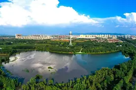 推窗见绿！出门即景！长治，好大一座公园图片