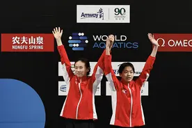 【跳水世界杯总决赛】中国队开启金牌收割模式，日入四金图片