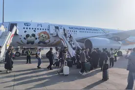 首架“成都世运号”主题涂装飞机正式首航！图片