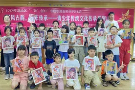 “国风古韵，少年传承”！深圳龙华民治街道举办青少年戏曲脸谱制作活动图片