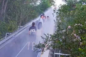 多个知名景区推出“无痛爬山”，网友热议图片
