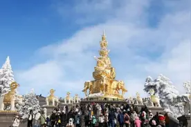 游客量再创新高！峨眉山市春节旅游迎来“开门红”图片