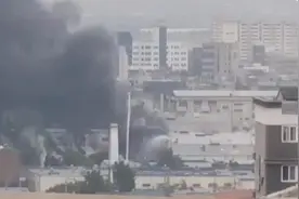 锦湖轮胎光州工厂突发大火，火势难以扑灭，韩消防厅下达国家消防动员令图片