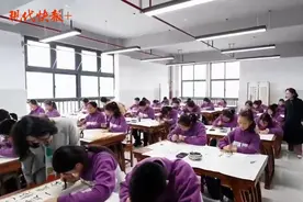 江苏中小学生书法大赛走进青年路初中：书画益恒，经典传承图片