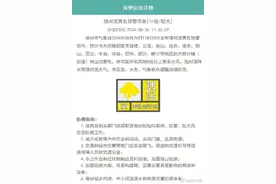 III级！雷暴大风！徐州刚刚发布预警！图片