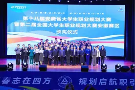 安徽财贸职业学院在第十八届安徽省大学生职业规划大赛暨第二届全国大学生职业规划大赛安徽赛区再创佳绩图片