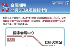 进博会地铁攻略来了！加强运力、增设接驳专线齐上阵图片