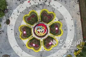 湖北竹山：上庸鲜花小镇开园两日带动旅游收入超百万元图片