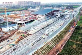 郑济高铁通车时间定了！濮阳东站雏形初现图片