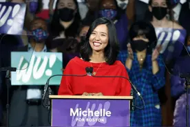 波士顿选出首位华裔女市长，父母均来自中国台湾图片