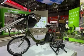 一前一后载上两个娃，这辆中国首发的电助力自行车越骑越轻松｜进博的热度上海的温度图片