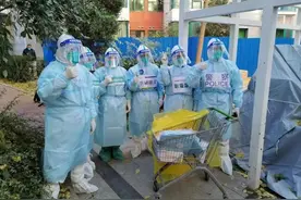 北京怡海花园封控区再测核酸，今天能否解封就看检测结果了图片