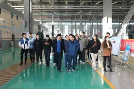 济南同圆设计研究院到访中建八局一公司参观交流图片