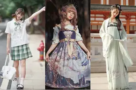 JK汉服Lolita，“三坑少女”这个冬天有点冷图片