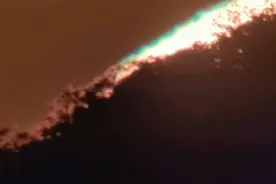 福建厦门惊现绿色太阳奇观图片