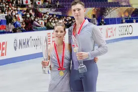 花样滑冰——大奖赛日本站：双人自由滑赛况图片