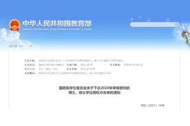 最新公布！四川高校新增这些博士点和硕士点图片