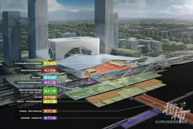 预计明年8月试运营！杭州火车西站站台、候车厅啥样？看过来图片