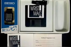 Apple Watch的前辈：罕见WristMac被拍卖 可通过AppleTalk连接Mac图片