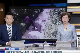 河南安阳“狗咬人”事件：当事人被撤职  多名干部被问责视频封面