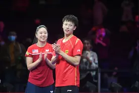 林高远/张安止步混双半决赛，赛后感谢中美两国球迷图片