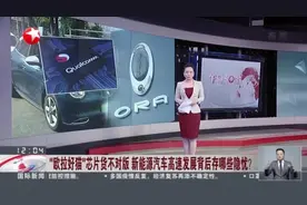 “欧拉好猫”芯片货不对版  新能源汽车高速发展背后存哪些隐忧？视频封面