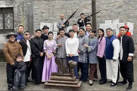 巴蜀明星齐聚 川台自制大戏《蜀中奇侠传》火热拍摄图片