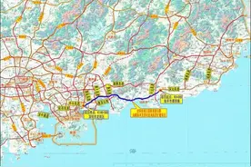 深汕西改扩建项目预计2024年建成通车图片