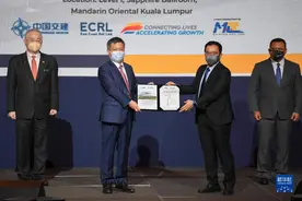 中马合作马来西亚东海岸铁路项目主线路基本确定图片