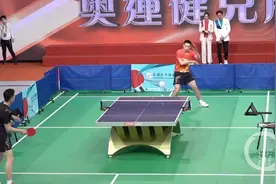 渝视频丨马龙许昕香港再现魔力转圈图片