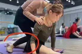 女子劈叉被老师压伤再也无法跳舞？店家：侵犯名誉权，已起诉图片