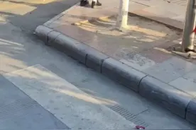 广西一男子持刀在校门外滋事，保安却无动于衷？通报来了图片