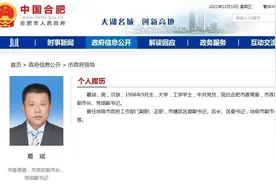 合肥市政府新任两位党组副书记图片