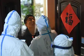 新华全媒+|绍兴上虞：封控区里的坚守图片